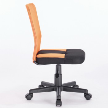 Кресло компактное BRABIX Smart MG-313 (черный, оранжевый) в Татарске - tatarsk.mebel54.com | фото