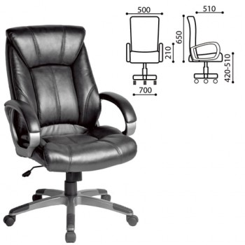 Кресло офисное BRABIX Maestro EX-506 (черный) в Татарске - tatarsk.mebel54.com | фото