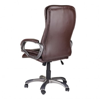 Кресло офисное BRABIX Omega EX-589 (коричневое) в Татарске - tatarsk.mebel54.com | фото