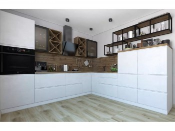 Модульная кухня Бронкс 1,8 м (Кварц) в Татарске - tatarsk.mebel54.com | фото