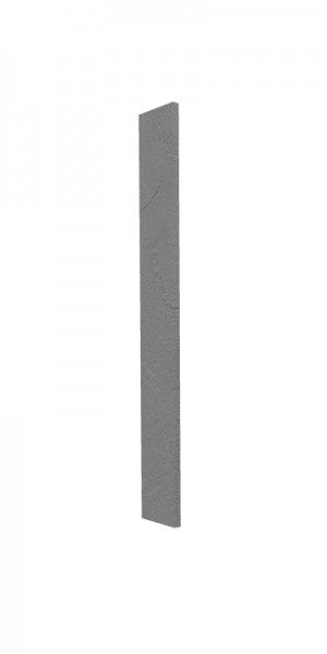 Панель торцевая (для шкафа верхнего торцевого высокого) ВПТ 400 Лофт (Штукатурка серая) в Татарске - tatarsk.mebel54.com | фото