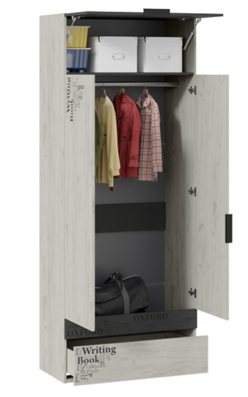 Шкаф комбинированный для одежды «Оксфорд-2» в Татарске - tatarsk.mebel54.com | фото